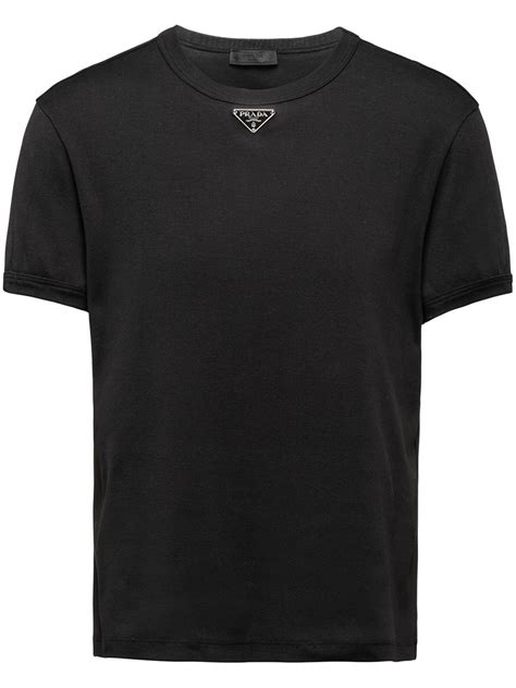 prada t-shirt sale|prada black shirt long sleeve.